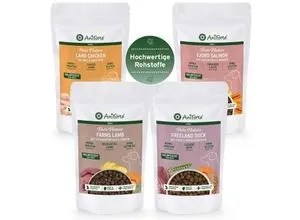 AniForte Halbfeuchtes Trockenfutter Probierpaket 4 x 500g