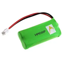 Powery Akku für Binatone Big button combo Akku 600 mAh (2.4 V) grün