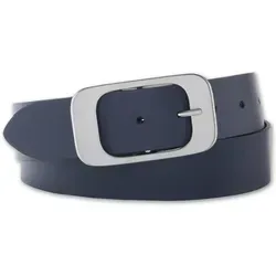 Bernd Götz Softleder Gürtel 90cm in Blau - Damen-Gürtel aus hochwertigem Softleder, bietet perfekten Tragekomfort und eleganten Style für jeden Anlass.