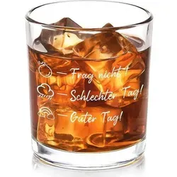 Whiskyglas mit Gravur – Lustige Geschenke für Männer 10oz - Individuell graviertes Whiskyglas mit humorvollen Sprüchen für jeden Anlass. Hergestellt aus robustem Kristallglas, spülmaschinenfest und ideal für besondere Geschenke zu Geburtstagen oder Hochzeiten.