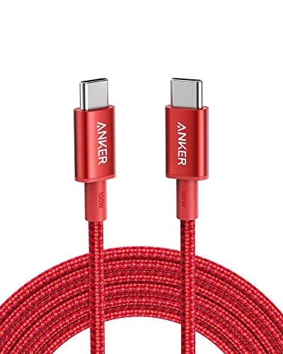 Anker USB C Kabel 3m, 100W Schnellladekabel USB C auf USB C Kabel, PD 3.0 Ladekabel USB C für iPhone 17 Pro Max/16/15 Serie, Samsung Galaxy S26/S25, MacBook Pro/Air, iPad Pro/Air, Pixel Switch LG
