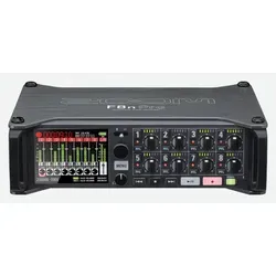 Zoom F8n-Pro/GE Multitrack Field Recorder - Multitrack Audiorecorder mit 32-Bit-Float-Technologie, 8 Kanälen und hochwertigen Mikrofonvorverstärkern für professionelle Aufnahmen unterwegs.