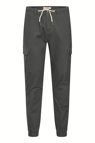 Blend BHSellini Herren Cargohose Lange Hose mit Stretch, Größe:31/32, Farbe:Ebony Grey (75111)