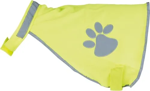 Trixie Sicherheitsweste für Hunde | Gr. S 39-50cm - Hunde-Ausrüstung, ideal für Sicherheit beim Spaziergang, schnell und einfach durch Klettverschluss anzulegen.