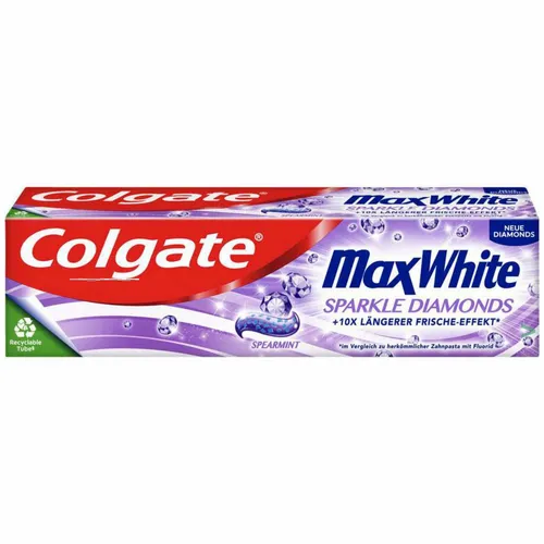 Colgate Zahnpasta Max White Sparkle Diamonds 75ml Packung