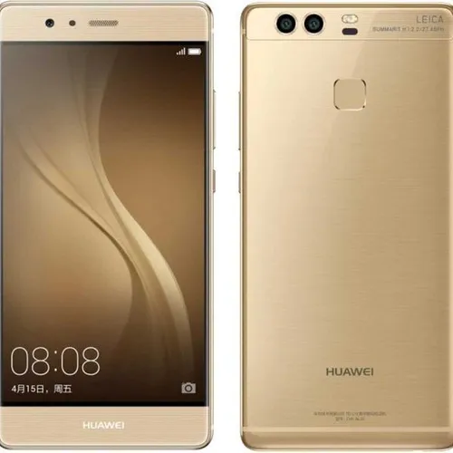 Huawei P9 Lite Dual Sim 16GB Smartphone Gold - Stylisches Design - Handys ohne Vertrag mit 13 MP Kamera für gestochen scharfe Bilder und 8 MP Frontkamera für perfekte Selfies. Der präzise Fingerabdrucksensor ermöglicht schnelles Entsperren und Aufnehmen von Fotos.