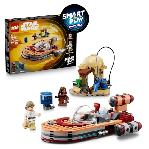 LEGO® STAR WARS™ Lukes Landspeeder (75420) - Spannendes LEGO Set mit 215 Teilen für kreative Rollenspiele. Kinder können Lukes Landspeeder nachbauen, tanken und reparieren – ideal für Star Wars Fans ab 6 Jahren.