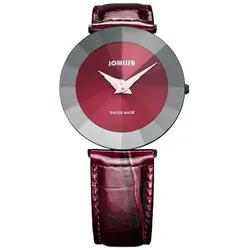 JOWISSA Schweizer Uhr Pyramid rot