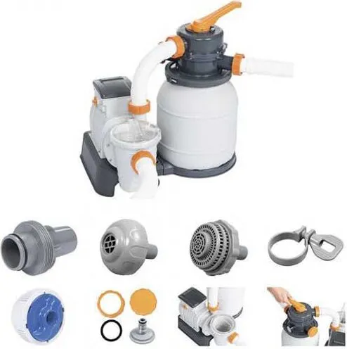 Bestway 58497 5678l/h Sandfilter Durchsichtig Durchsichtig One Size