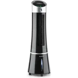 4in1 Luftkühler mobiles Klimagerät Skyscraper Ice - Klimaanlage, Ventilator und Luftreiniger in einem, ideal für Räume bis 20 m² mit Fernbedienung und leisen Betrieb für angenehme Kühle.