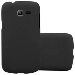 Cadorabo Schutzhülle für Samsung Galaxy TREND LITE Hülle in Schwarz Etui Hard Case Handyhülle Cover