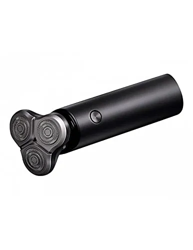 Xiaomi Mi Electric Shaver S500 - Hochwertiger elektrischer Nass- und Trockenrasierer mit flexiblen 360° Scherköpfen und bis zu 60 Minuten Akkulaufzeit. Ideal für ein präzises Rasiererlebnis, auch unter der Dusche dank IPX7 Wasserdichtigkeit! Perfekt für den täglichen Einsatz!  