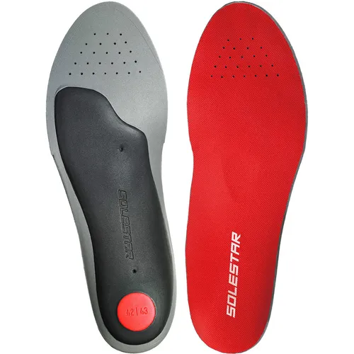 Solestar Neutral Run Einlegesohle (Größe 39 , red-grey)