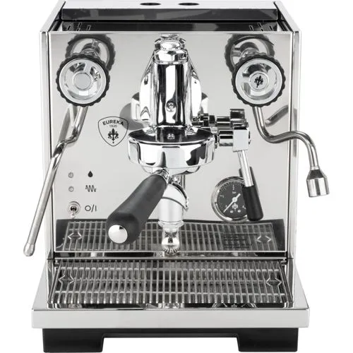 Eureka Pura R - Zweikreiser Siebträgermaschine mit Rotationspumpe für leises und gleichmäßiges Druckmanagement – ideal für Home-Baristas, die professionelle Qualität schätzen.
