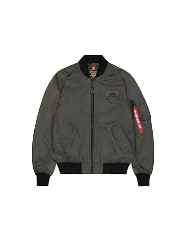 Herren Blouson MA-1 TTC Slim Fit L - Funktionsjacke im coolen Slim Fit, mit Flag Label und Klettverschluss-Patch für einen lässigen Look, ideal für Freizeit und Alltag.