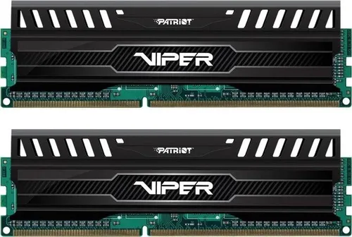 Patriot Viper 3 16 GB (2 x 8 GB) 1600 MHz CL9 - Arbeitsspeicher mit hoher Leistung, ideal für Gaming und anspruchsvolle Anwendungen. Genieße optimale Stabilität und Geschwindigkeit mit Patriot's Premium-Qualität.