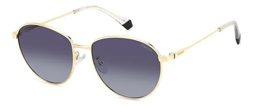 POLAROID Damen PLD 4171/G/S/X Sonnenbrille, Goldfarben/grau, 57