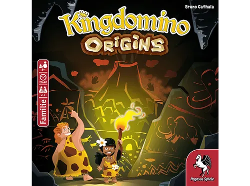 Kingdomino Origins von Pegasus Spiele - Gesellschaftsspiele; Familienspiele mit überlegener Qualität und robustem Design – ideal für spannende Spielabende mit der Familie.