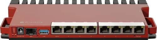 MikroTik L009UIGS-RM - 9-Port Router & Switch mit 1GbE und 2,5GbE - Vielseitiger 9-Port Router & Switch für DIN-Schienenmontage. Optimiert für zuverlässige Netzwerklösungen und einfache Integration in bestehende Systeme.