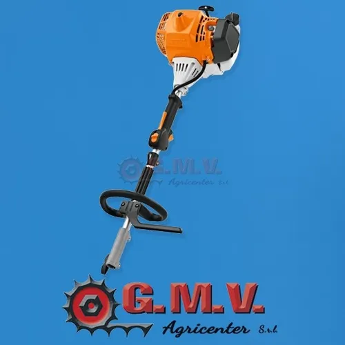 Stihl KM 235 R Benzin-Kombimotor - Rasentrimmer & Motorsensen mit leistungsstarkem STIHL 2-MIX®-Motor für effektives Arbeiten, ideal für Profis in der Gartenpflege.