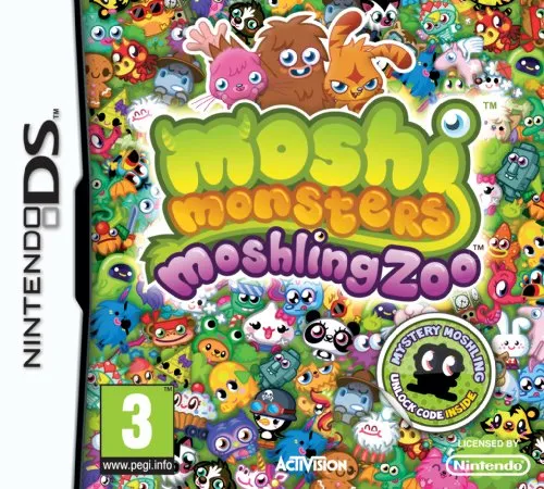 Nintendo DS Monshi Monsters Moshling Zoo