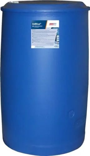 EUROLUB AdBlue Harnstofflösung 208l Fass - 208 Liter hochwertige Harnstofflösung für effiziente Abgasreinigung, ideal für den Einsatz in modernen Dieselmotoren.