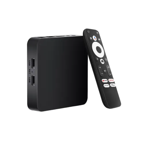 Streaming Box GD2 4K HDR Smart Google TV Player - Media-Streaming-Client mit 4K HDR, integriertem Chromecast und Zugang zu zahlreichen Apps wie Netflix und Disney+. Genießen Sie beeindruckenden Sound mit Dolby Atmos und eine hohe Anschlussvielfalt.