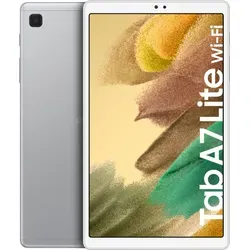 Samsung TAB A7 LITE T220 8,7' Silberfarben 32 GB 3 GB RAM - Tablet für Unterwegs mit 8,7-Zoll-Display, 32 GB erweiterbarem Speicher und 5.100 mAh Akku für stundenlangen Spaß beim Spielen und Streamen.