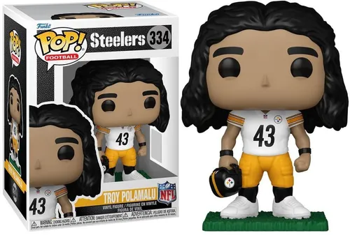 Funko POP! NFL Legends - Troy Polamalu - Pittburgh Steelers #334