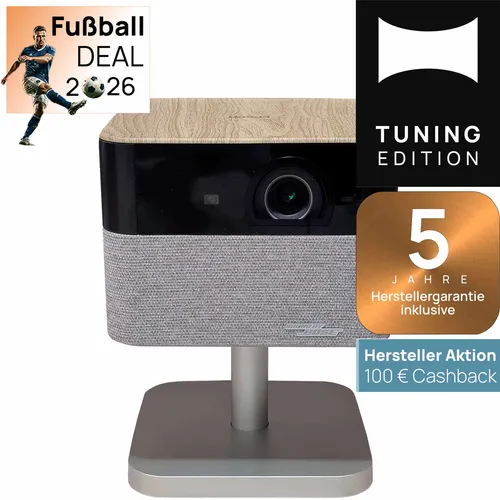 Epson Lifestudio Flex - EF-72 Beamer - 4K Beamer mit 1000 Lumen Helligkeit und 1.2:1 Projektionsverhältnis, ideal für beeindruckende Präsentationen und Heimkino-Erlebnisse.