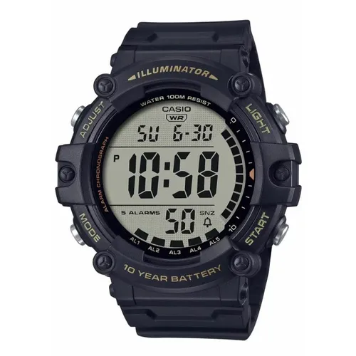 Casio Uhr AE-1500WHX-1A - Herren Armbanduhr mit multifunktionalem Display, ideal für Sport und Alltag, wasserfest und langlebig