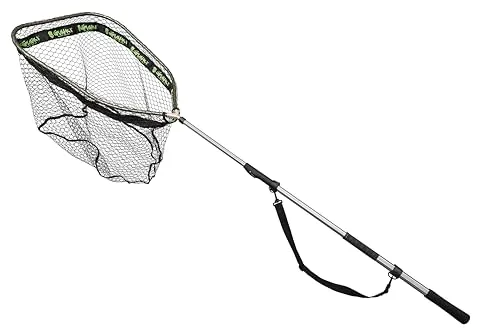 Gunki Fast Street Unterfangkescher 1,80m - Allroundkescher mit 60x50cm Netzfläche, ideal für den mobilen Angler. Leichtes Aluminium und kompakte Transportlänge von 0,60m.