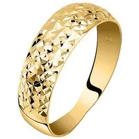 CHRIST Goldring Damenring 375er Gelbgold - Fingerringe aus 375er Gelbgold, modern diamantiert und inklusive stilvoller Verpackung, perfekt für besondere Anlässe.