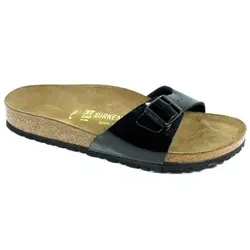 Birkenstock Madrid Sandalen Damen in black, Größe 41 FS 2025