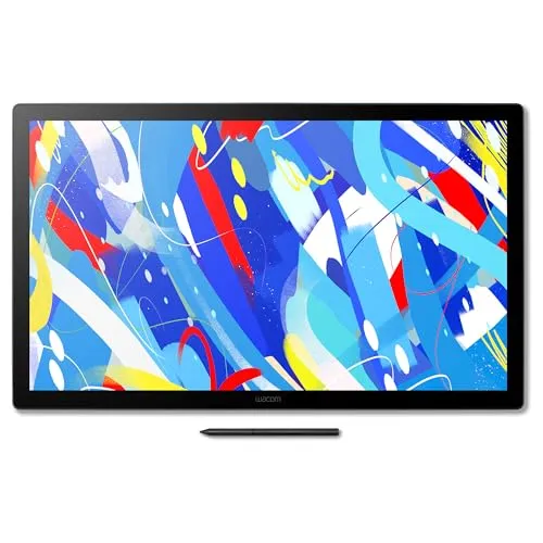 Wacom Cintiq 24 touch DTH246 (DTH246K0B) - Grafiktablett mit 24 Zoll Display, ideal für kreative Profis, bietet präzise Touch- und Stifteingabe für ein nahtloses Zeichenerlebnis.
