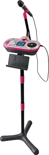 VTech Kidi Super Star DJ Studio pink - 10-in-1 Karaokespielzeug mit Mikrofon und DJ-Mischpult, ideal für kreative Musikstunden für Kinder von 6-12 Jahren
