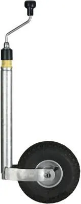 Winterhoff Stützrad 260x85mm Luft, Stahlfelge - Stützrad mit integrierter Stützlastanzeige, sorgt für optimale Sicherheit und einfache Handhabung vor jeder Fahrt.