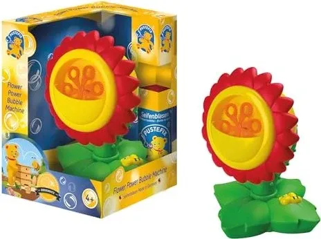 Seifenblasen-Maschine "Sonnenblume" – Spaß für Groß und Klein - Seifenblasen-Maschine "Sonnenblume" für unvergessliche Momente. Einfach zu bedienen und perfekt für Partys oder Spielplätze. Bringt Freude in jeden Tag!