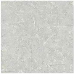Profhome 369747-GU Exklusive Luxus Tapete Ton-In-Ton matt grau silber 5,33 m2