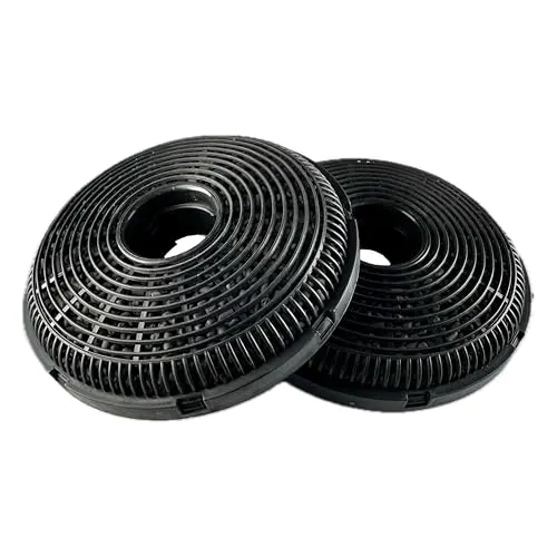 AIR2GO Aktivkohlefilter für Silverline 9197060046 (2 Stück) - Dunstabzugshaubenfilter, effektive Geruchsfilterung für eine frische Küchenluft und einfache Installation.