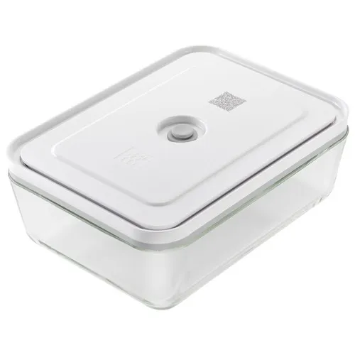 ZWILLING FRESH & SAVE Rechteckig Box 2 l Grau - Vakuumierer - Praktische 2 l Box für frische Lebensmittel, ideal zum Aufbewahren und Verlängern der Haltbarkeit.
