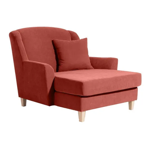 Max Winzer | Judith | Big-Sessel inkl. 1x Zierkissen 55x55cm | terracotta | Velo