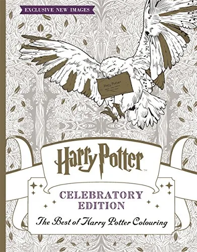 Harry Potter Colouring Book, Celebratory Edition: The Best of Harry Potter colouring - an official colouring book