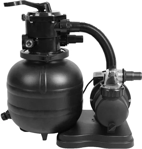anaterra® Sandfilteranlage für Pool Filteranlage Sandfilter Filterkessel 7000l