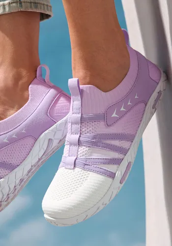 Vivance Damen Sneaker "Halbschuh, Freizeitschuh" in Lila mit Farbverlauf - Sneaker von Vivance im casual Stil mit einem auffälligen Farbverlauf. Ideal zum Reinschlüpfen und mit herausnehmbarer Innensohle für individuelle Anpassung.