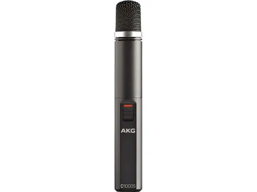 AKG C1000s MKIV B-Stock Mikrofon - B-Stock AKG C1000s MKIV, vielseitiges Kondensator Mikrofon mit wechselbarer Charakteristik, ideal für Studio und Live-Anwendungen, inklusive Windschutz und Transporttasche.