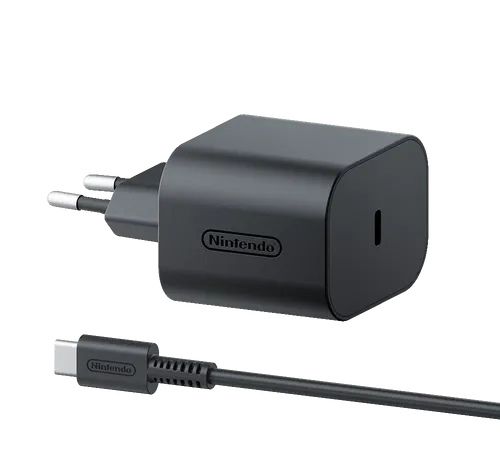 Nintendo Switch 2 Netzteil Zubehör - NINTENDO - Ersatznetzteil für die Nintendo Switch 2-Konsole, ideal für ununterbrochenes Spielen und schnelle Ladezeiten.