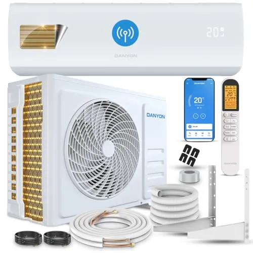Split Klimaanlage Inverter 3,4kW mit WLAN-Steuerung - Effiziente Split-Klimaanlage mit Inverter-Technologie für Räume bis 70 m². Genießen Sie präzise Temperaturkontrolle und einfache App-Steuerung für maximalen Komfort.
