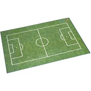 Läufer Schreibtischunterlage Fußballfeld grün Kunststoff 53,0 x 40,0 cm, 1 St.