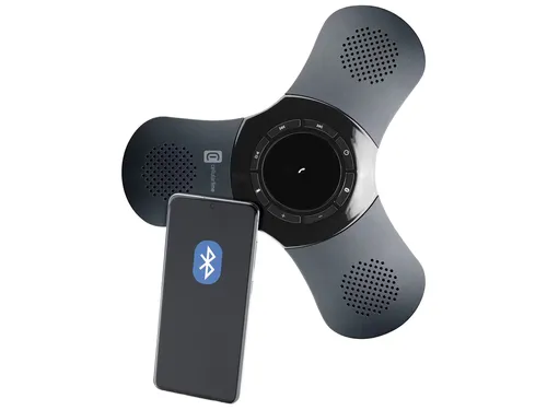 Cellularline Bluetooth Konferenzlautsprecher UFO BTSPKUFOCONFERENK - Konferenzgerät mit klarer Audioqualität, ideal für Besprechungen und Präsentationen, sorgt für eine reibungslose Kommunikation.